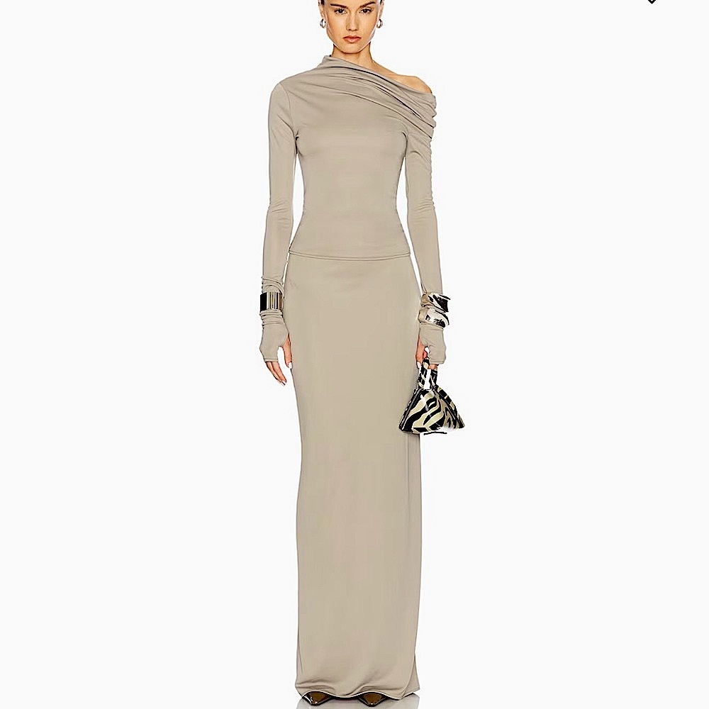 NWT Helsa SET! Matte Jersey in Oyster
